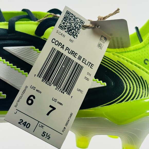 Adidas Copa Pure 3 Elite FG \'Radiant Blaze Pack\' JH6304 Soccer Multi Size main image 4